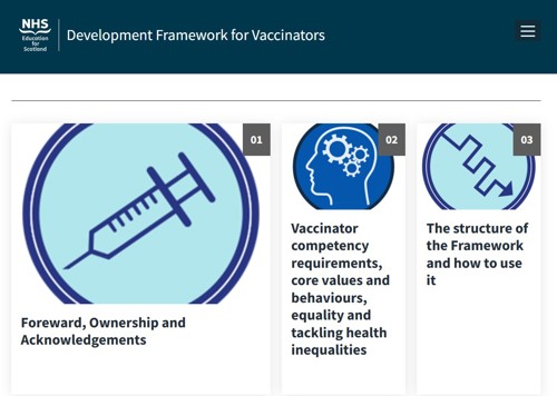 Development Framework for Vaccinators